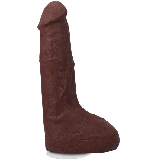 Vac-U-Lock 9.5 Inch Ultraskyn Squirting Cock With Balls Realistic Dildos