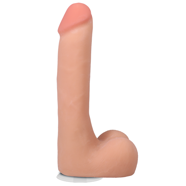 Vac-U-Lock Suction Cup 9 Inch Realistic Cock With Balls Realistic Dildos