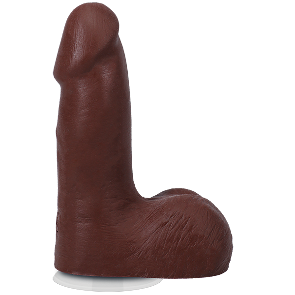Vac-U-Lock Suction Cup 5 Inch Realistic Cock With Balls Realistic Dildos
