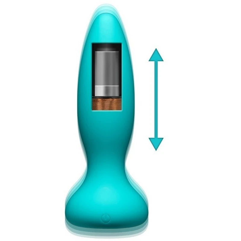 Doc Johnson A-Play Thrust Rechargeable Silicone Anal Plug Butt Plugs