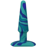 Doc Johnson A-Play Groovy Silicone Anal Play Plug Ocean Butt Plugs