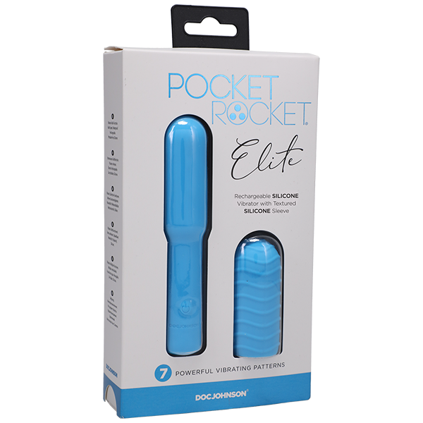 Pocket Rocket Elite Rechargeable 7 Function Bullet Vibrator Bullet Vibrators