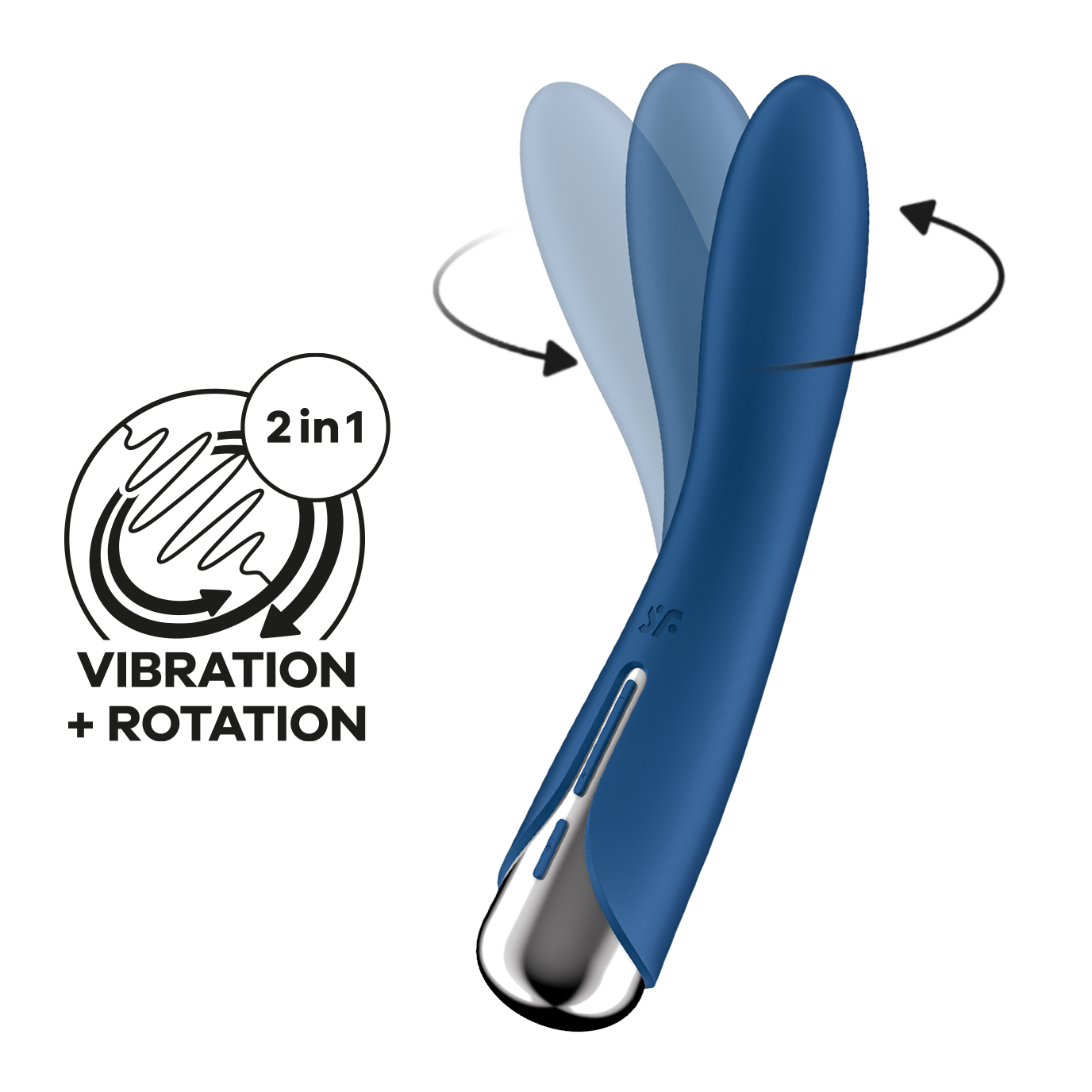 Satisfyer Spinning Vibe 1 Multi Functions G Spot Massager Rabbit Vibrators
