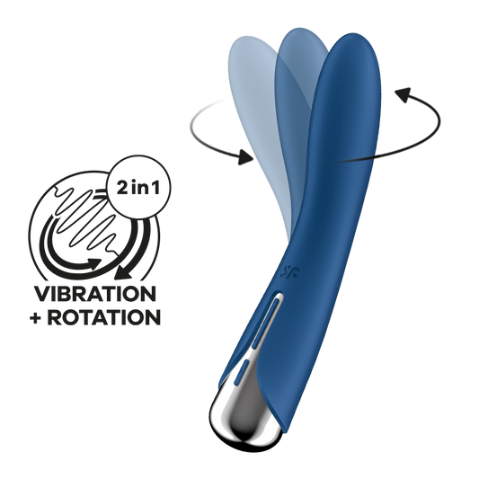 Satisfyer Spinning Vibe 1 Multi Functions G Spot Massager - Rabbit Vibrators