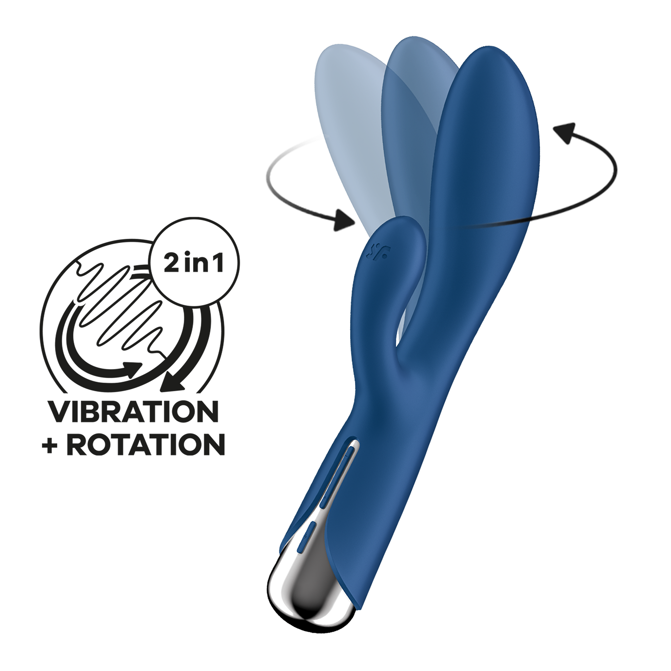 Satisfyer Spinning Rabbit 1 Multi Functions G Spot and Clitoral Stimulator Rabbit Vibrators
