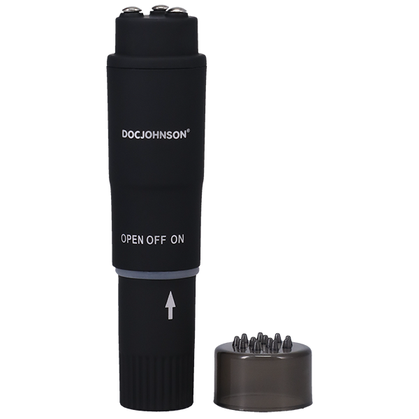 Doc Johnson Pocket Rocket Clitoral Stimulator In A Bag Clit Ticklers and Pulsators