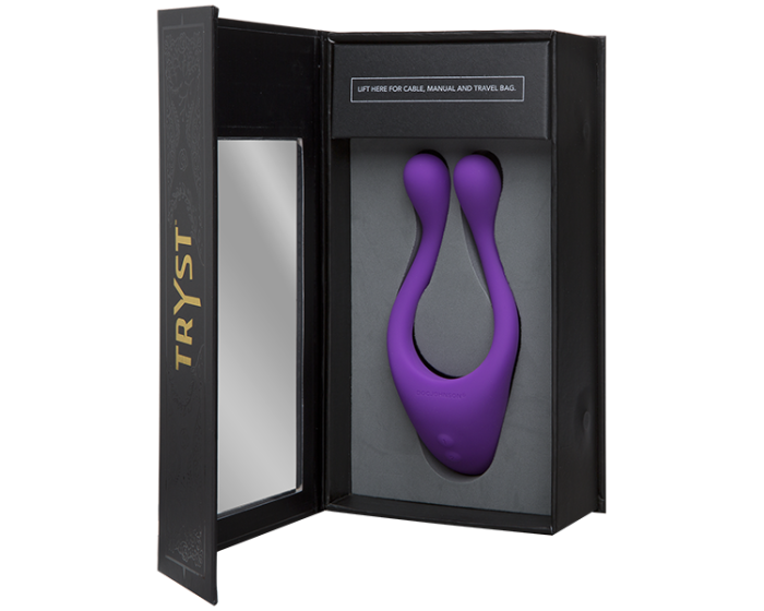 Doc Johnson Tryst Erogenous Zone Silicone Massager Clit Ticklers and Pulsators