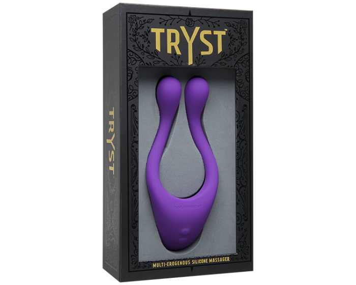 Doc Johnson Tryst Erogenous Zone Silicone Massager Clit Ticklers and Pulsators