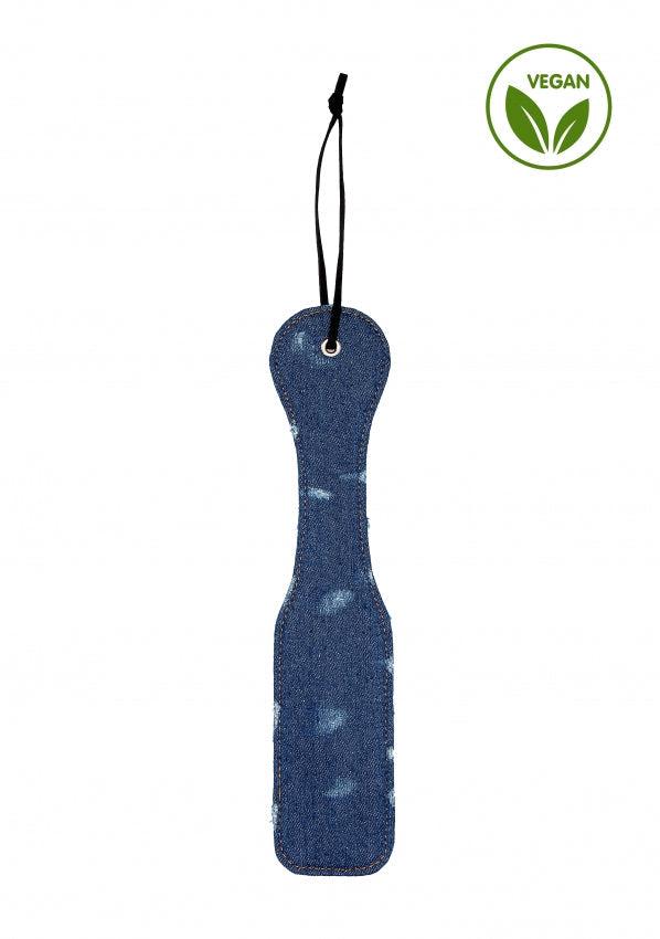 Shots Toys Roughend Denim Style BDSM Paddle Blue Paddles And Slappers