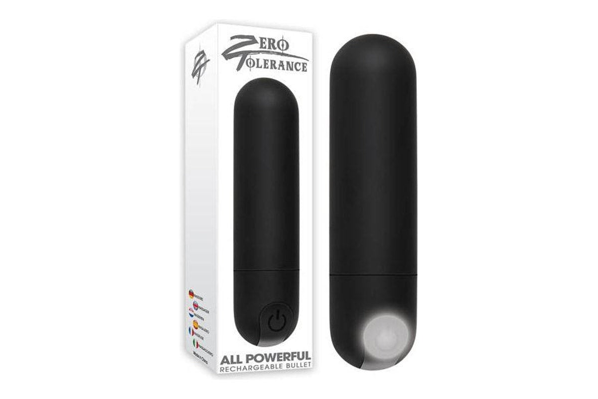 Zero Tolerance All Powerful Rechargeable Bullet Vibrator Bullet Vibrators