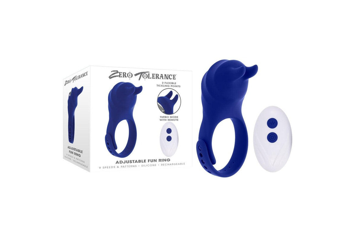 Zero Tolerance Adjustable Fun Remote Control Cock Ring Cock Rings