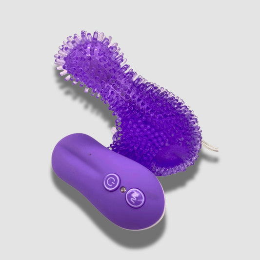 Sinner Shaggy Honey G-Spot Vibrator Purple - G-Spot Vibrators