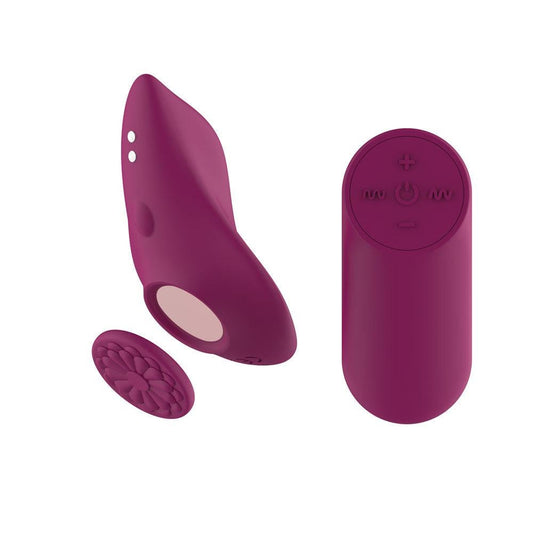 Passion Play Magnet Panty Vibrator with Remote Control - Personal Massagers
