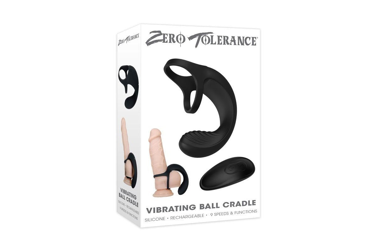 Zero Tolerance Vibrating Ball Cradle Cock Ring Vibrating Cock Rings
