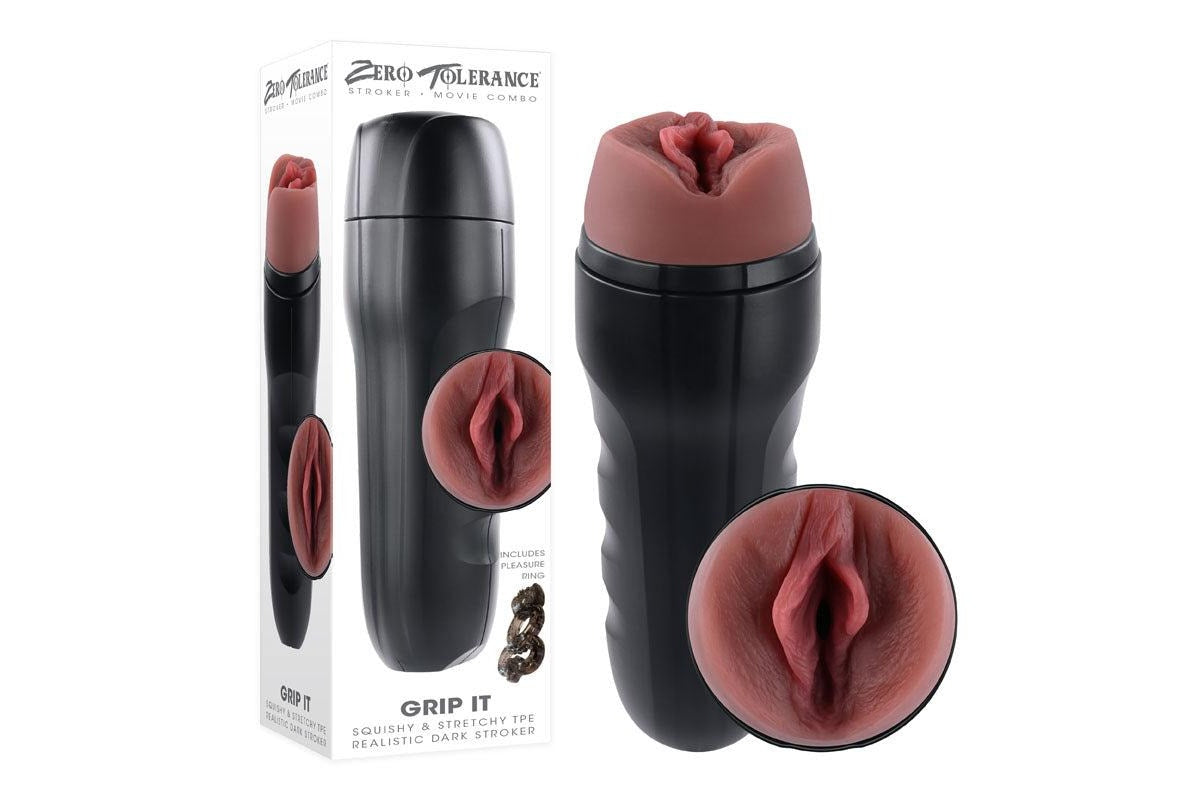 Zero Tolerance Grip It Lifelike Male Pleasure Stroker Masturbators and Strokers