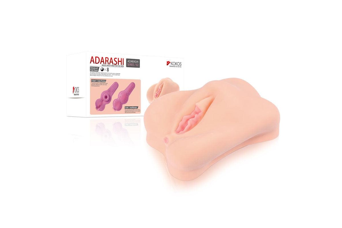 Kokos Mini Adarashi 2 Dual Layer Realistic Male Stroker Realistic Butts And Vaginas