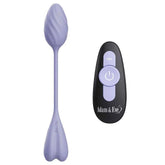 Adam & Eve SPIRAL LOVE Wearable Egg with Wireless Remote Purple Love Eggs and Kegel Exercisers