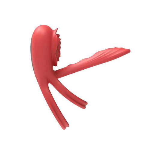 Adam & Eve VIBRATING ROSE GIRTH ENHANCER Cock Ring - Vibrating Cock Rings