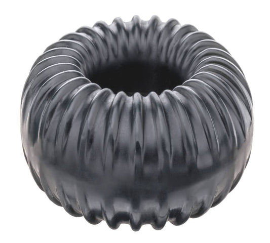 Perfect Fit Ribbed Stretchy Cock Ring - Stretchy Cock Rings