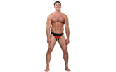 Male Power Hot Lips Bikini Novelty Underwear Black Party Gifts and Novelties