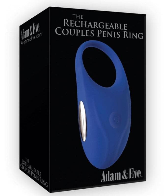 Adam & Eve Rechargeable Couples Vibrating Pleasure Ring Cock Rings