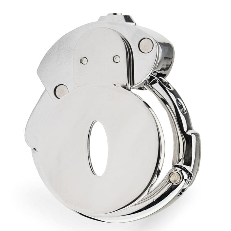 Adjustable Flat Chastity Cage Male Chastity