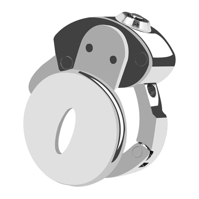 Adjustable Flat Chastity Cage Male Chastity