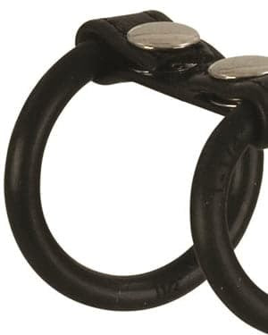 California Exotics Adonis Helios Leather Cock Ring Cock Rings