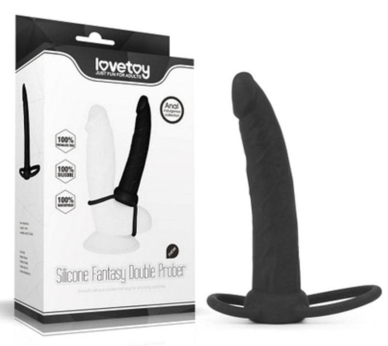 Anal Indulgence Silicone Fantasy Double Prober Anal Dildos