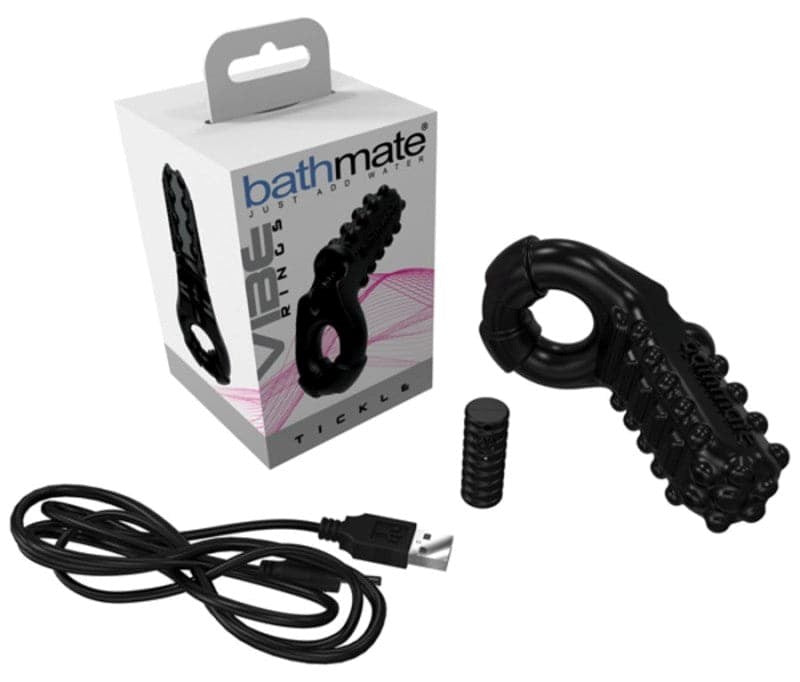 Bathmate Rechargeable Vibe Ring Tickle Vibrating Cock Rings