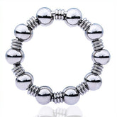 Beaded Steel Cockring Cock Rings
