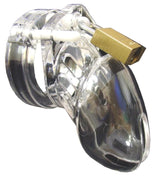 Embrace Comfort, Security, and Erotic Submission - CB-6000S Clear Small Chastity Male Chastity