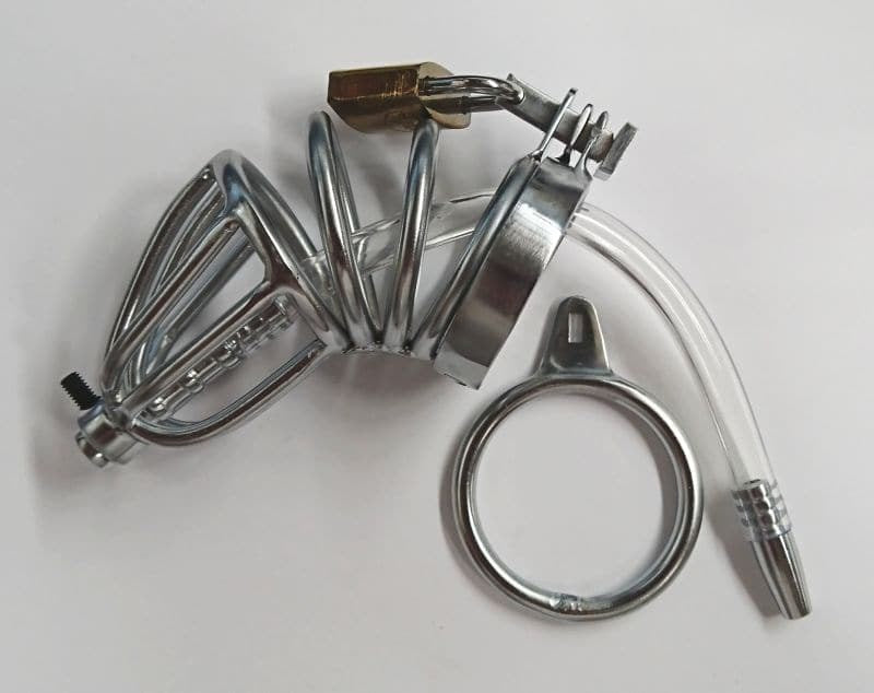 Chastity Device For Male & Urethral Tube Male Chastity