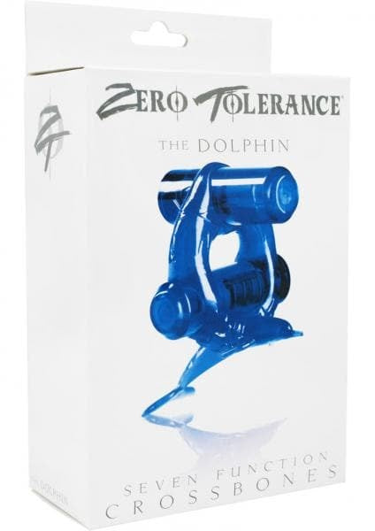 Zero Tolerance Crossbones Diving Dolphin Double Bullet Cock Ring Cock Rings
