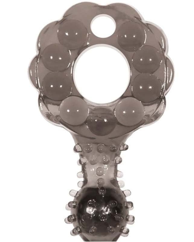 Zero Tolerance Crossbones Mighty Marble Single Bullet Smoke Cock Rings