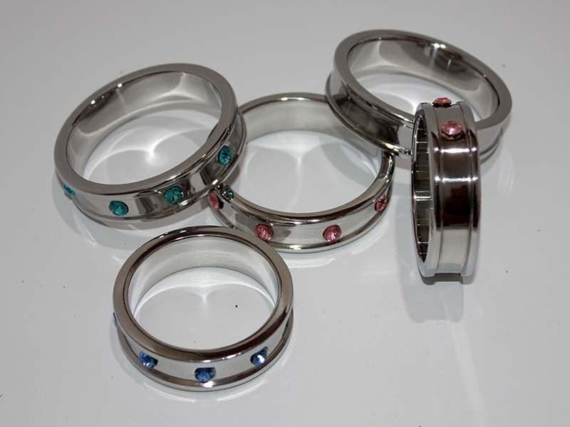 Hell's Couture Deep Shallow Intimate Accessory Cock Rings