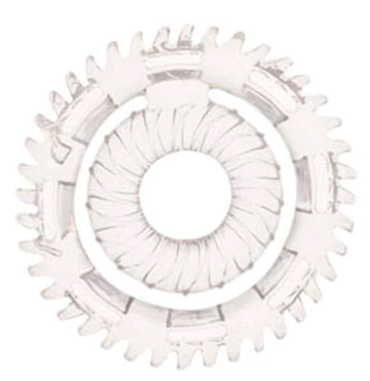 Doo Clear Gear - Powerful Cock and Balls Rings for Longer-Lasting Pleasure - Stretchy Cock Rings