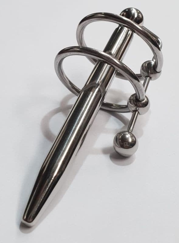 Dual-Ring Urethral Delight - Elevate Your Intimate Exploration Penis Plugs