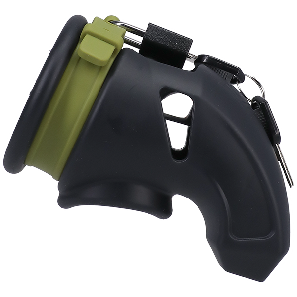 Doc Johnson Fort Troff CUMfort Mens Cock Cage Black Male Chastity