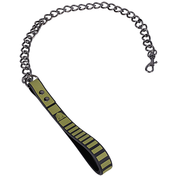 Doc Johnson Fort Troff Tactical Bondage Collar & Leash Collars and Leads