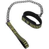 Doc Johnson Fort Troff Tactical Bondage Collar & Leash Collars and Leads