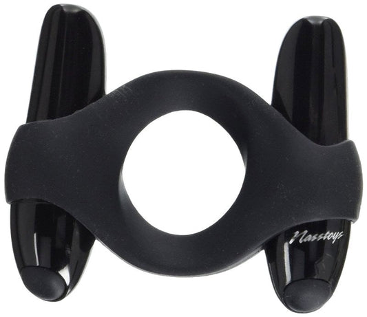 Nasstoys Dual Power Cock Ring - Silicone Vibrations for Opulent Stamina Cock Rings