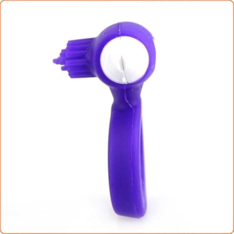 Mfones Silicone Vibrating Cock Ring - Intense Stimulation Ball and Cock Toys