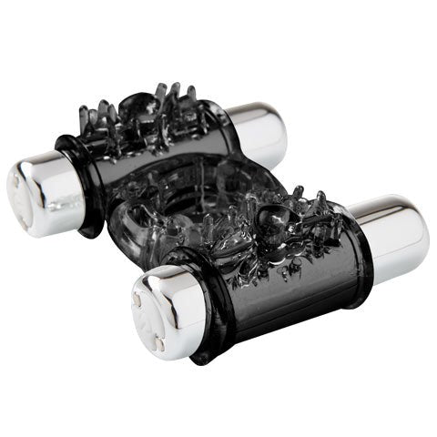 NU Sensuelle Double Action Rechargeable Bullet Ring Cock Rings