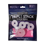Perfect Fit Triple Stack Cock Ring Stretchy Cock Rings