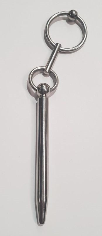 Princes Wand with Glans Ring and Ball - Penis Plugs