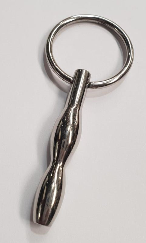 Ripple Cum Thru Penis Plug With Glans Ring Penis Plugs