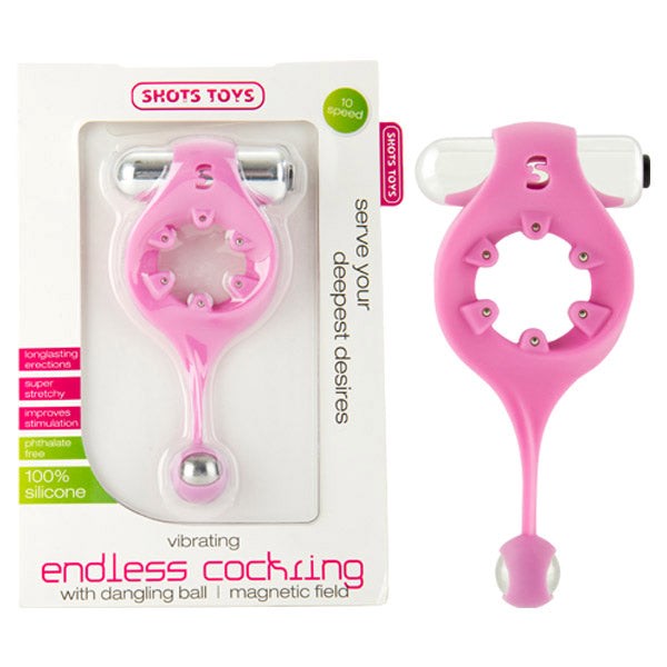 SHOTS Endless Pleasure - Rechargeable Vibrating Cockring Vibrating Cock Rings