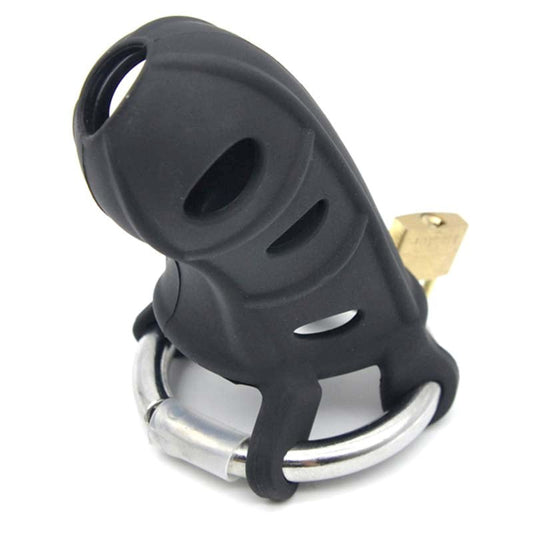Silicone Male Chastity Device - SMALL Male Chastity