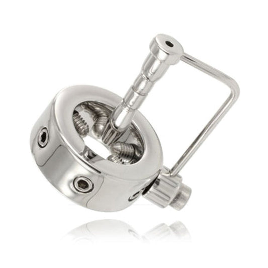 Spike Glans Ring with Penis Plug Cock Plugs and Penis Sounds